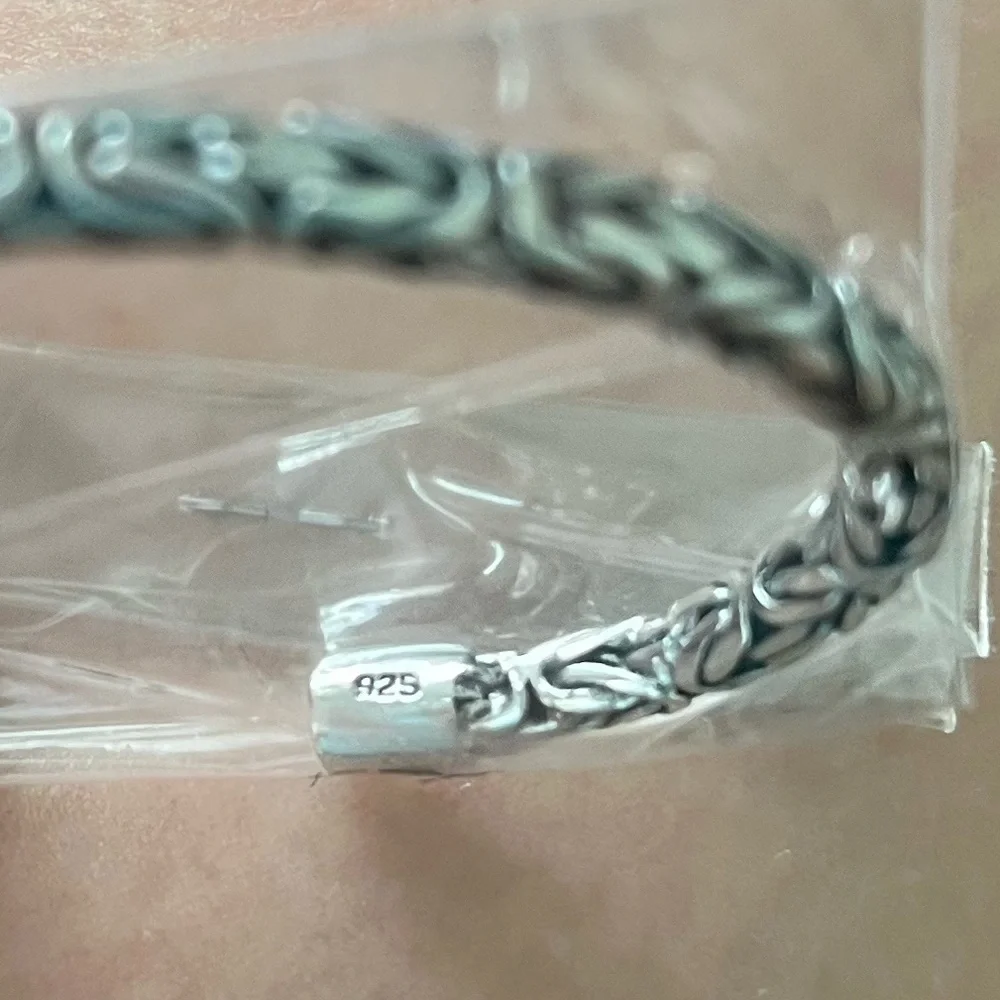 .925 Sterling Silver Cuff - Picture 2 of 3